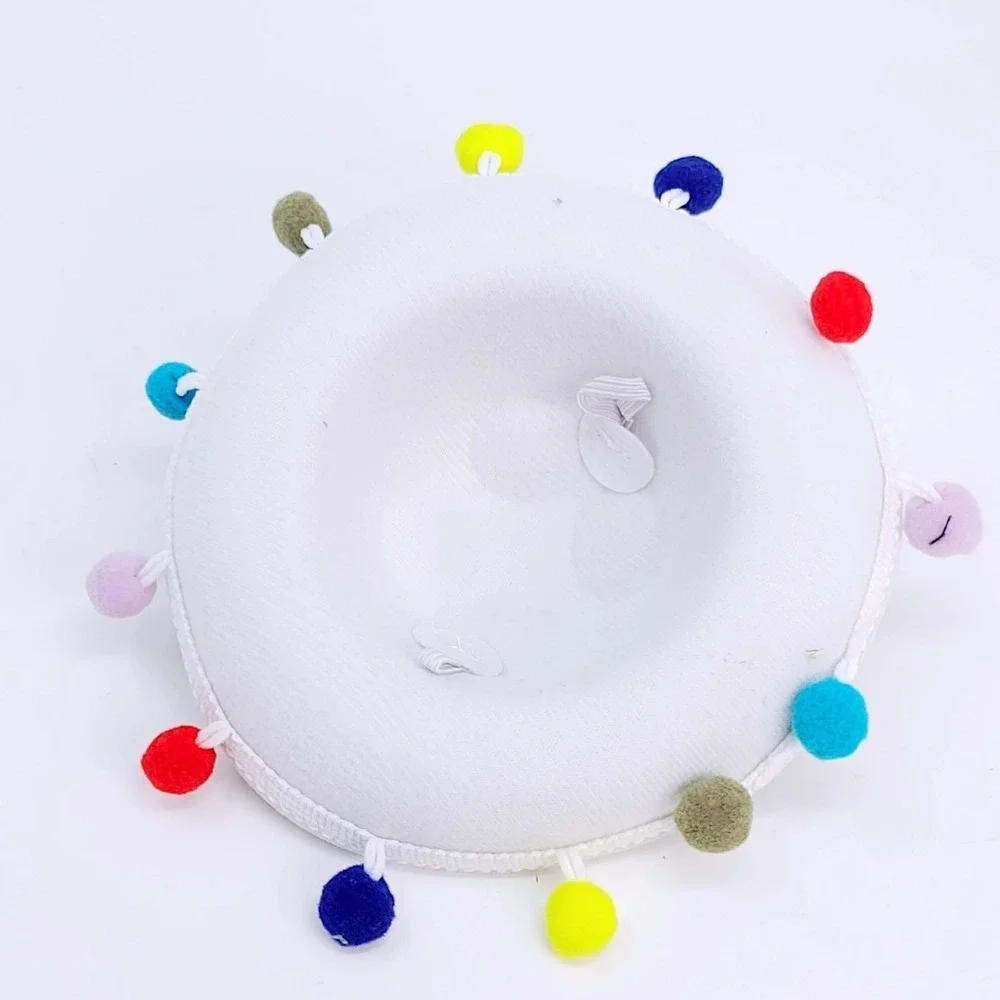 Mini White Sombrero Hat Fiesta Costume Photo Prop 6